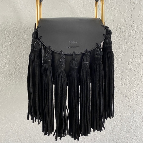 Chloe Hudson Fringe Tassel Mini bag - Picture 3 of 15